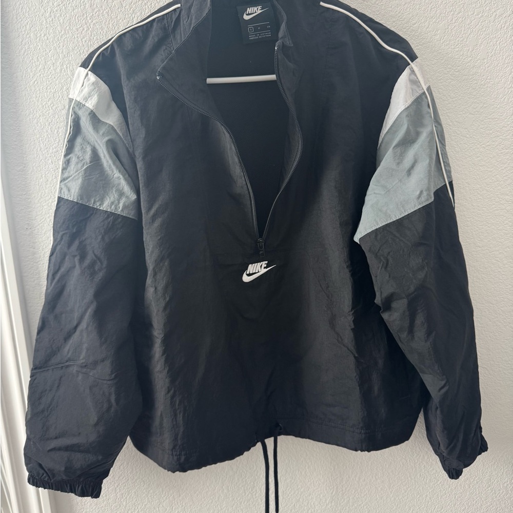 Nike Black and Gray Sweatshirt